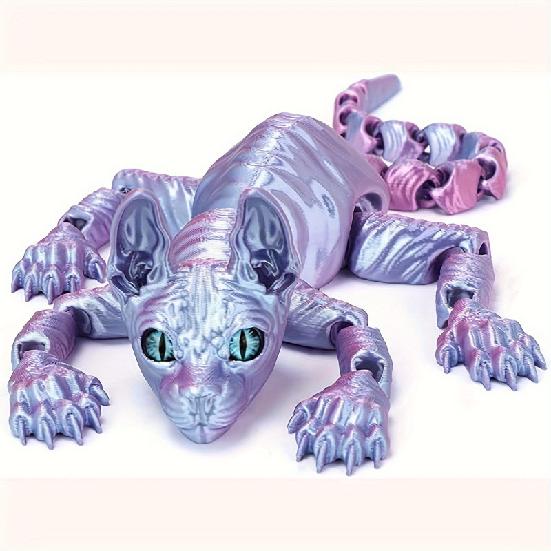 2026 Новый кросс-бордерный дропшиппинг 3D печать сфинкса 3D печать игрушка животное реалистичное