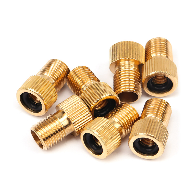 Bicycle valve adapter adapter conversion head French to American mouth to American mouth mountain bike air nozzle conversion nozzle