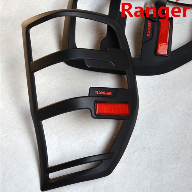 Suitable for Ford 2012-2016 Ranger Rear Light Cover Abs Electroplated Exterior Parts Modified Tail Light Frame T6-8