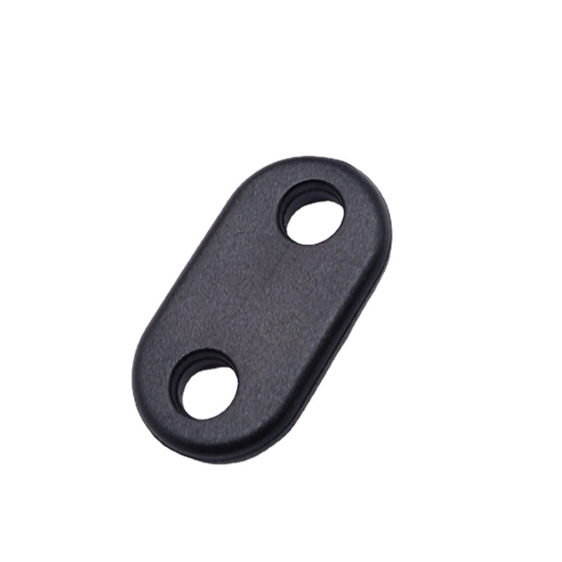 Plastic Double Hole Rope Buckle PVC Soft Rubber Round Hole Adjusting Shoelace Cat's Eye Buckle Plastic Pig Nose Spring Buckle