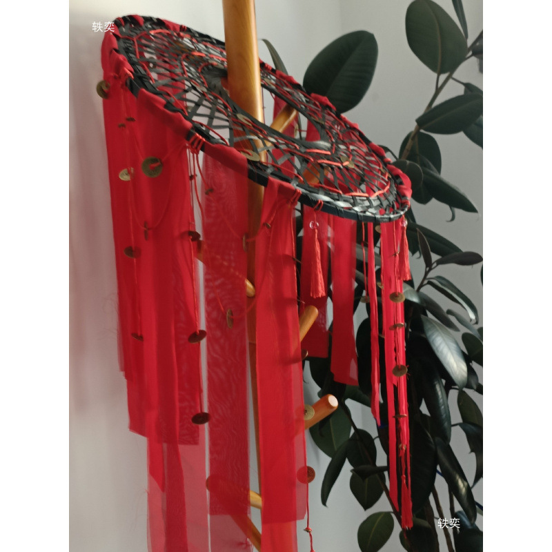 Strange and Mysterious Taoist Li Huowang Cos Money Bamboo Hat Cheap Ancient Style Film Shooting Bamboo Woven Ancient Costume Hat Huo Zige