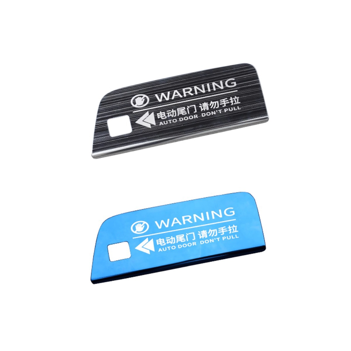 Applicable to 20-23 angkewei PLUS/S trunk electric tailgate warning stickers prompt Ivia modification