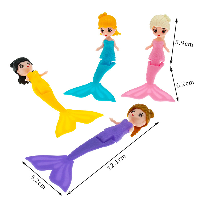 Professional-made Candy Toys, Mini Mermaid Ornaments, Cross-border E-commerce Small Toys, Small Gifts, Small Prizes