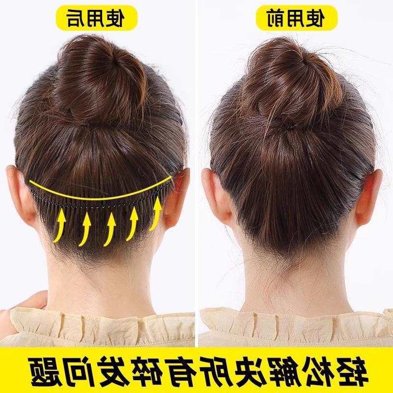 Titanium Steel Hair Accessories Hair Breaking and Finishing Artifact Three-Piece Set Invisible Head Clip Children's Hairband Hairpin