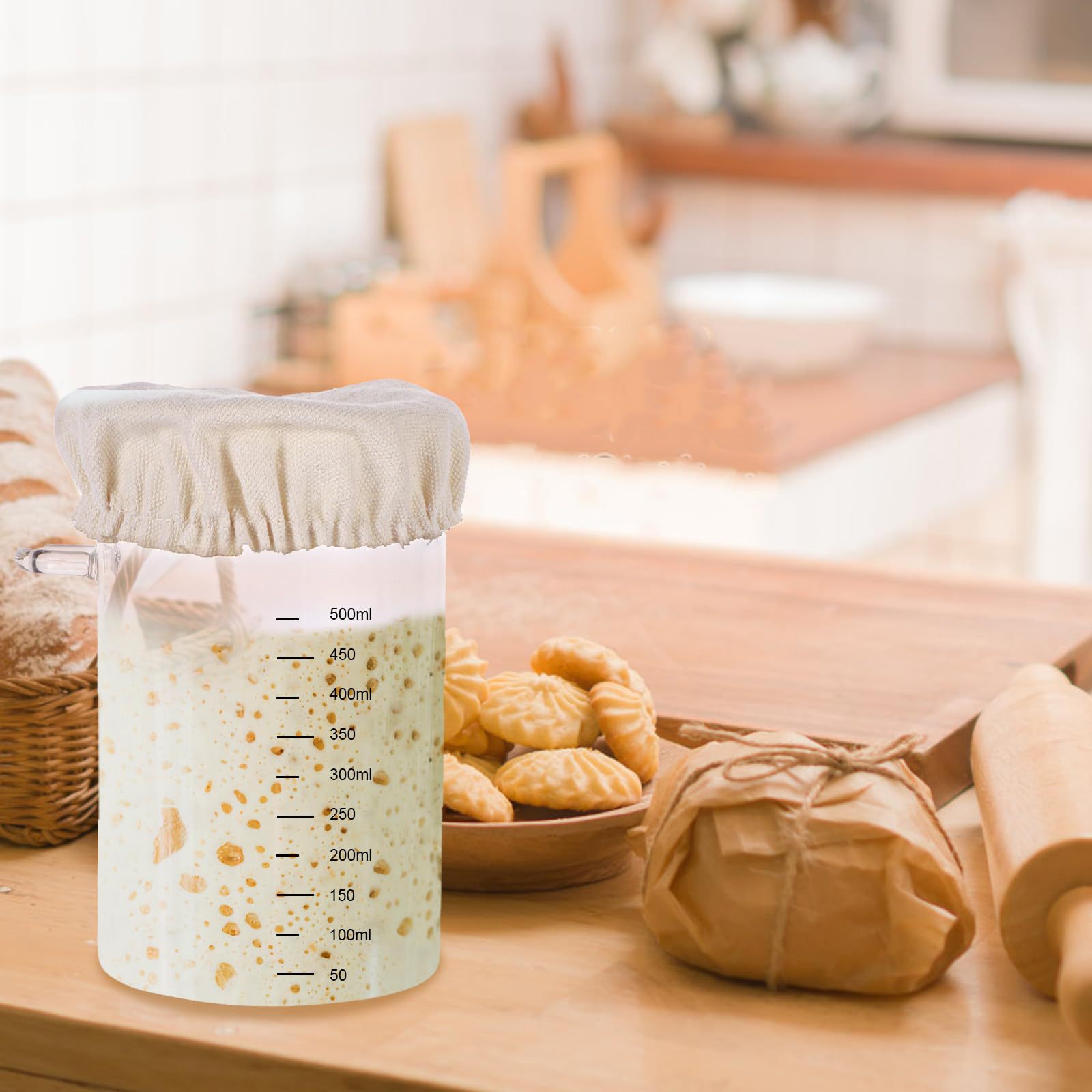 Cotton cloth dust cover cloth cover reusable glass bottle cloth cover cotton cloth dust cover fermentation bottle cover cotton cloth cover cover