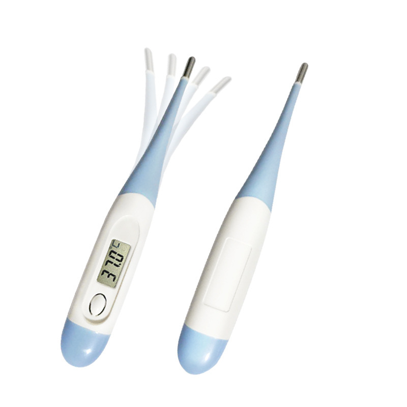 English Packaging Digital Display Digital Thermometer Household Infant Soft Head Thermometer Baby Oral Thermometer