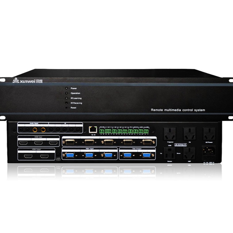 Multimedia Controller Host Manufacturer Programmable Touch Screen Tablet All-in-one Smart Exhibition Hall Conference Central Control System