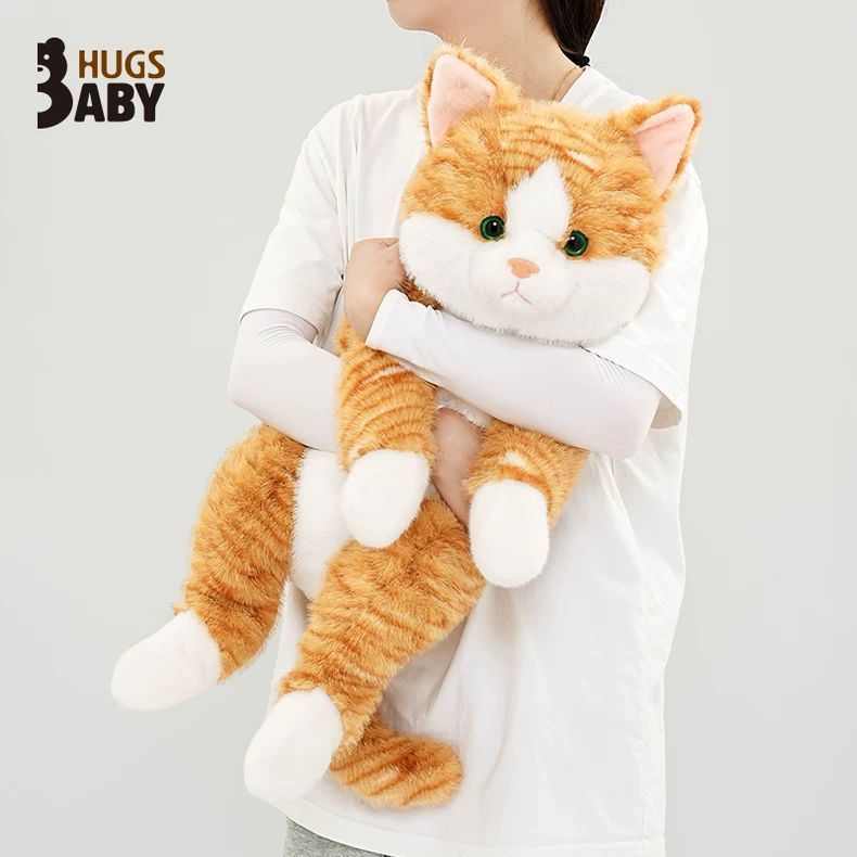 Cute Hug Baby Simulation Cat Doll Cat Doll Doll Children Girls Sleeping Pillow Birthday Gift
