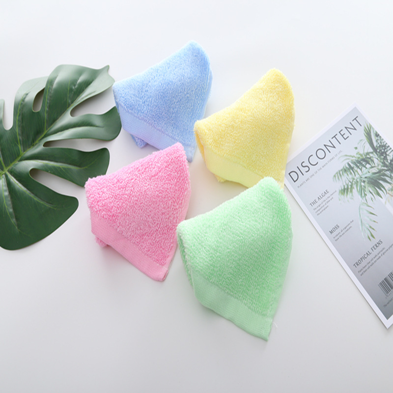 [Factory direct] oil-free dishwashing towel kitchen cleaning small dishcloth oil-free dishwashing detergent