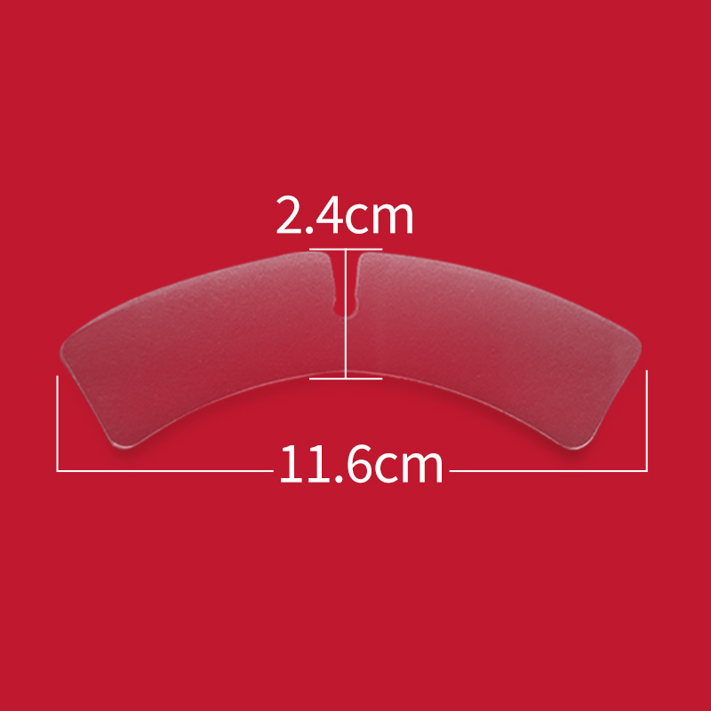 Transparent Plastic Collar Strips for Shirts, Shirt Packaging Accessories Collar Strips, Ready-Made Collar Strips for Wholesale