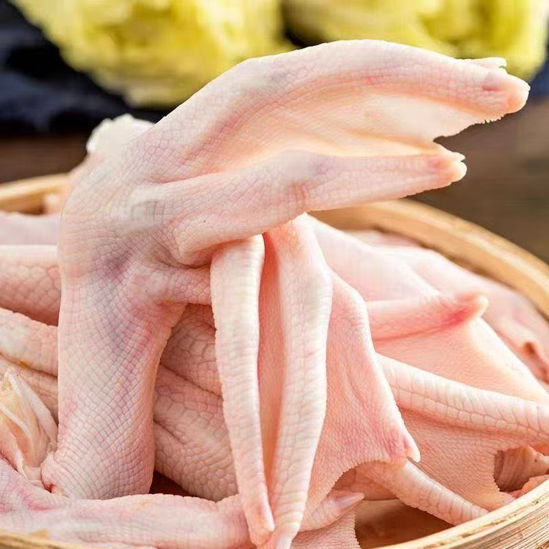 Boneless Duck Feet, Duck Products, Fresh Boneless Duck Claws, Chicken Feet, Duck Heads, Duck Feet, Raw Frozen Wholesale Hot Pot Ingredients