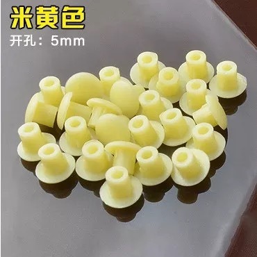 Factory direct furniture hardware plastic hole plug hole cover decorative cover screw hole plug cover 5mm hole cover round