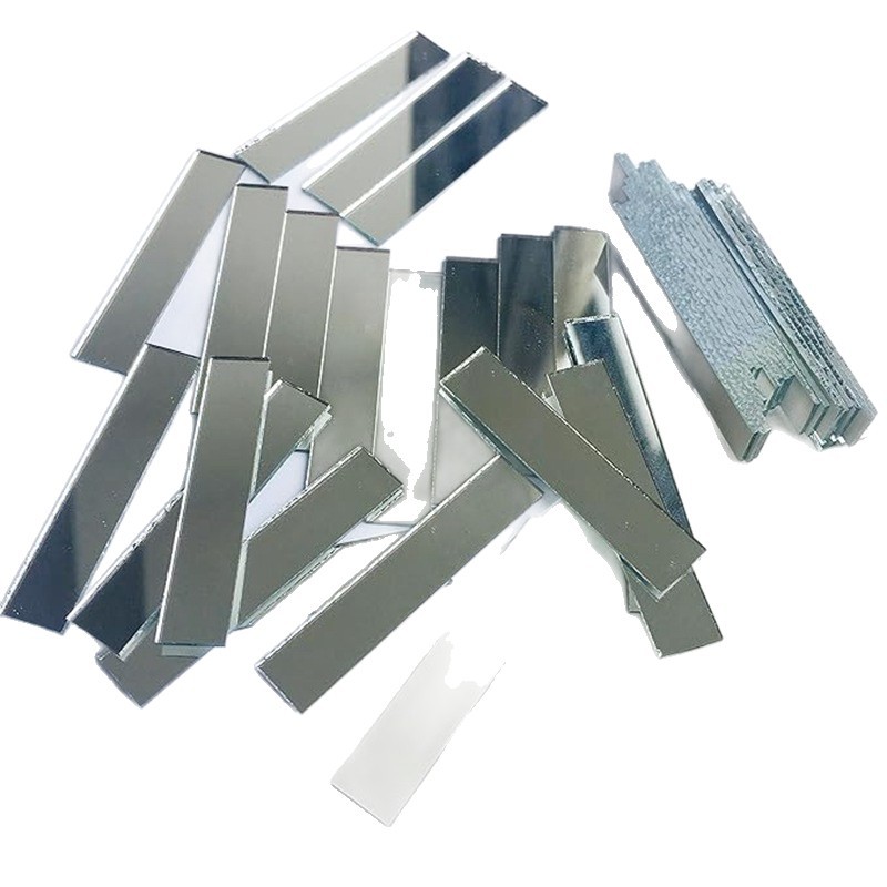 Silver Mirror Glass Mosaic Particles/Mosaic Tiles/Triangular/Square/Round/Lozenge Glass