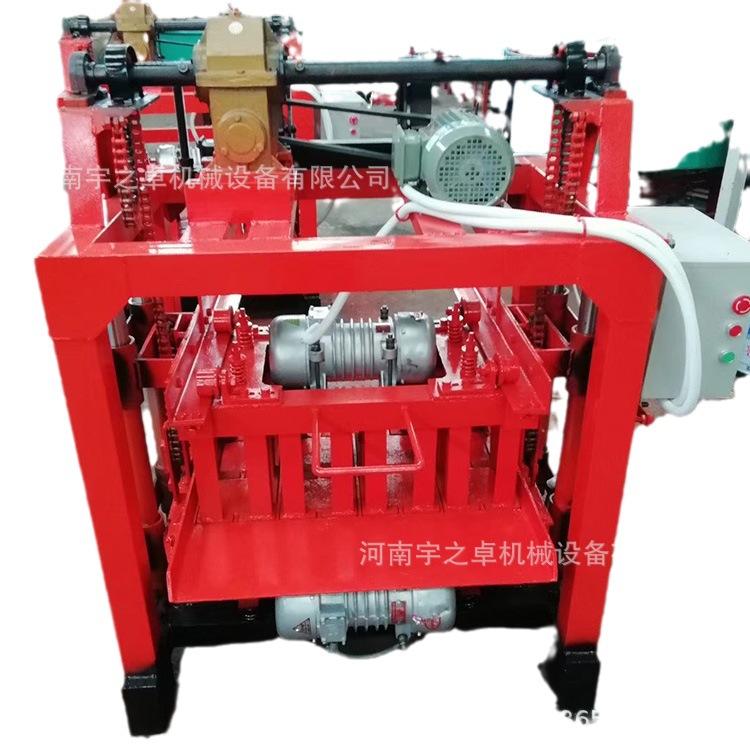 Full automatic non-burning brick press brick machine block brick machine equipment production line color clay cement pavement brick machine