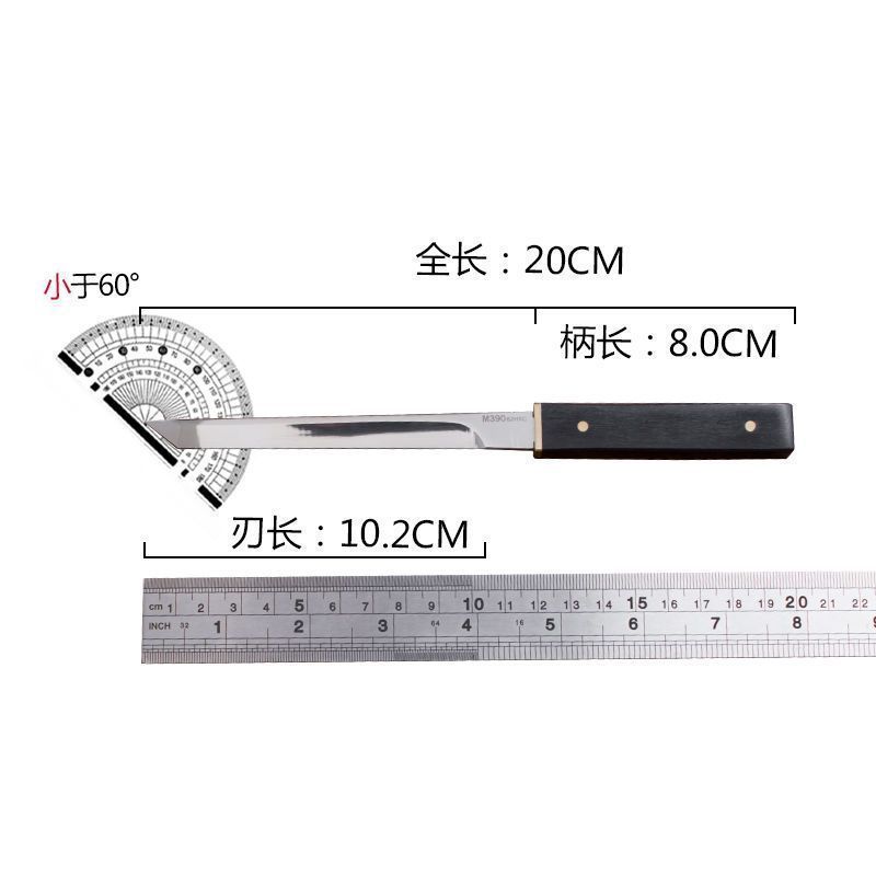 【Trending Item】Forged Stone Cloud Ink Sharp Knife for Home Use, Convenient Sharpenable Fruit Knife, Authentic and Portable