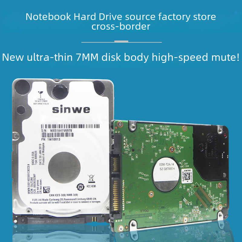 Laptop Hard Drive 500g Sata3 Mechanical Hard Drive Hard Drive Mechanical Hard Drive 2.5inch Hdd 500Gb
