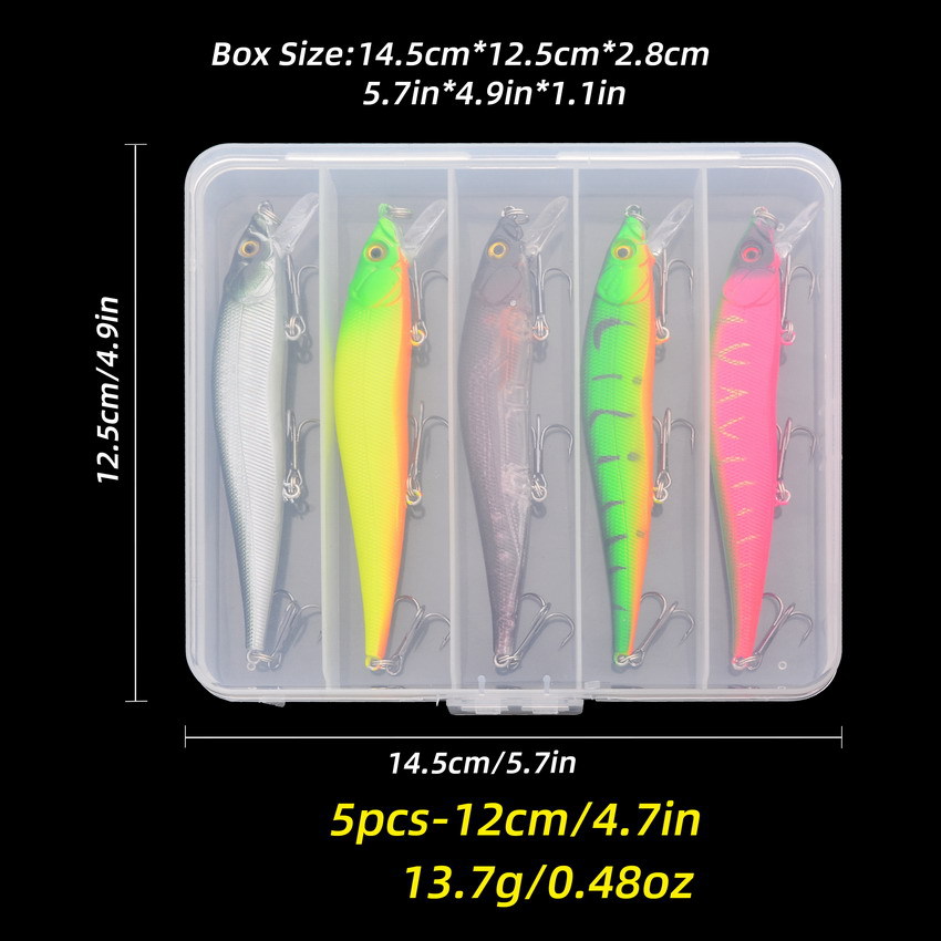 13.7g Bionic Remote Plastic Fishing Bait Sea Fishing Luya Bait Sound Bead Mino Fake Bait Mino Luya Bait Wild Fishing Set