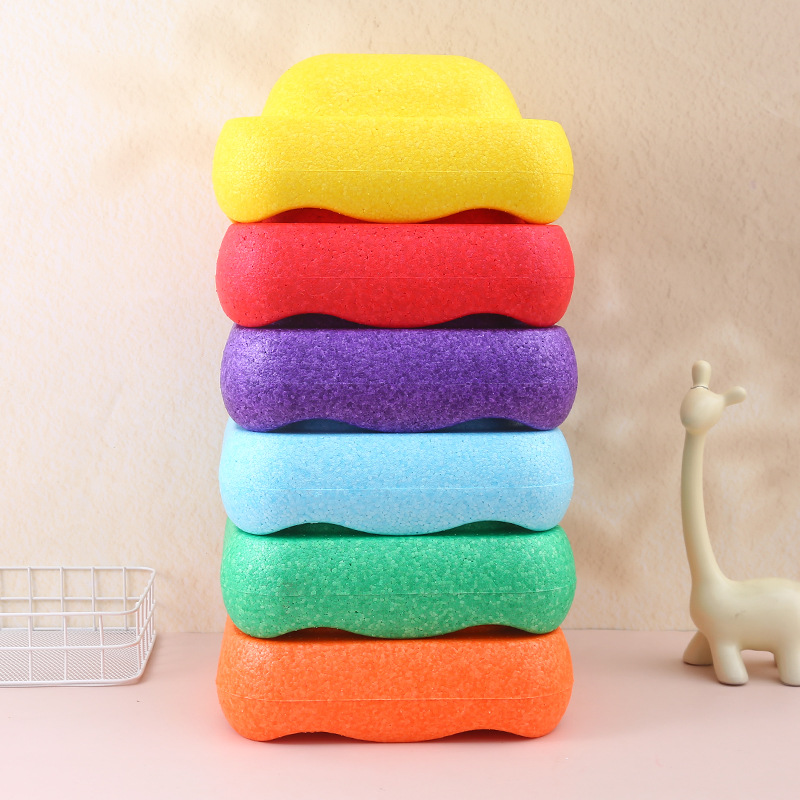 Оборудование для сенсорной тренировки, игрушки для детского сада, тренировка концентрации, балансировочные камни для пересечения моста