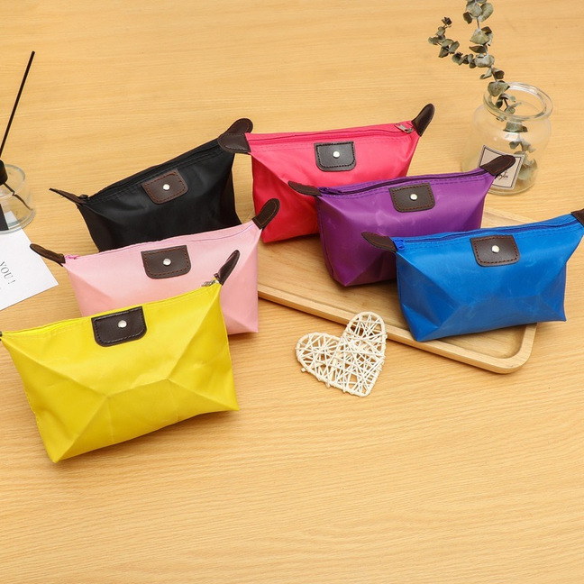 New Candy Color Cosmetic Bag Portable Travel small size Mini Cosmetic Lipstick Razor Storage Bag