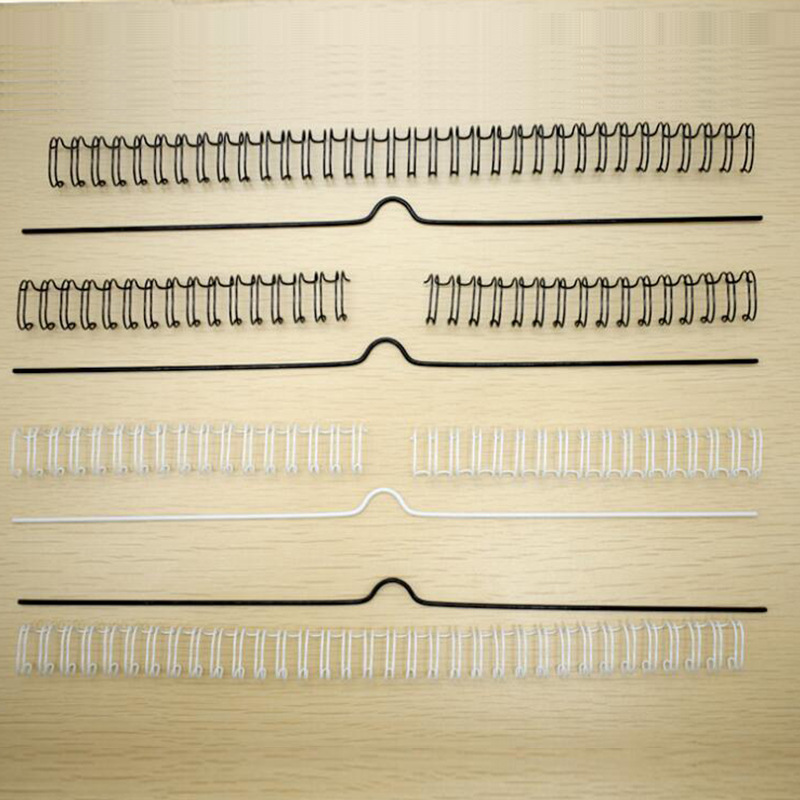 Factory Direct notebook double coil desk calendar ring calendar ring metal coated plastic coil color binding iron ring