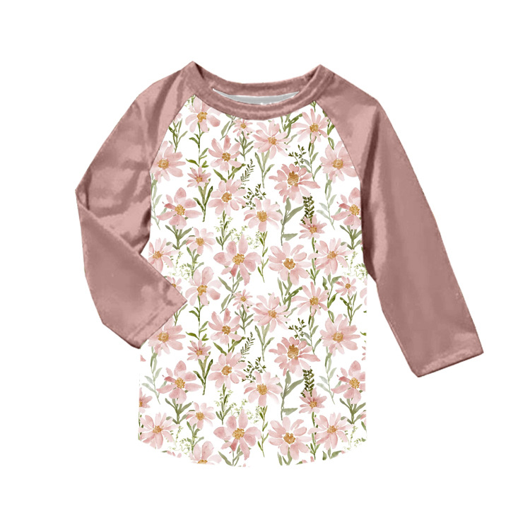 Boutique Foreign Trade Children's Clothing Printed Children's Cute Creative Custom Autumn Long Sleeves