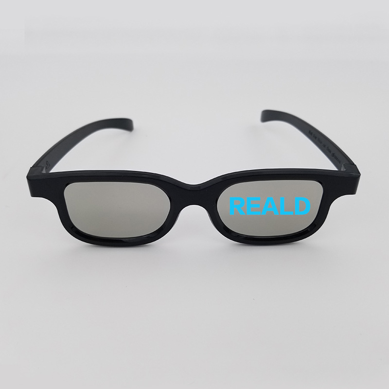 Cinema 3D Glasses Reald Round Polarized Format Cinema Special Polarization 3D Large Screen Universal Model 3D