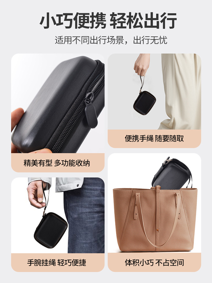 Cross-border Eva Portable CCD Camera Bag Card Machine Storage Box Hard Shell Waterproof Drop-resistant Digital Camera Storage Bag