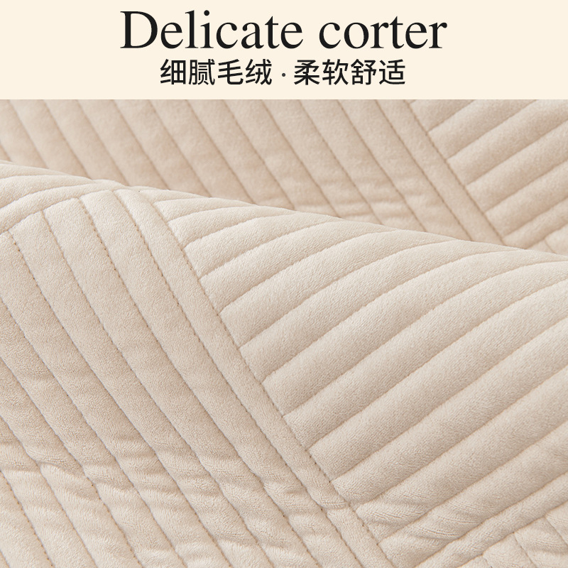 Winter Four Seasons Universal Sofa Cushion Thickened Non-slip Warm Cushion Sofa Cover Cover Cloth Simple Sofa Cover