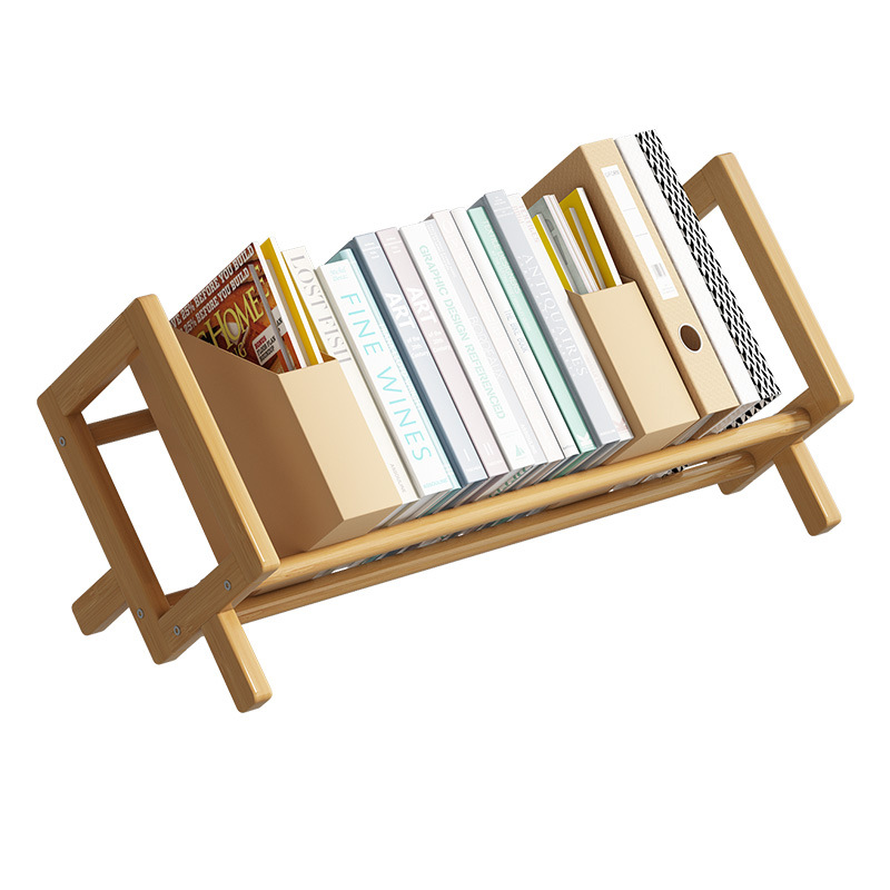 Desktop small book storage rack children's simple book stand small bookshelf organizing storage rack student economical bracket