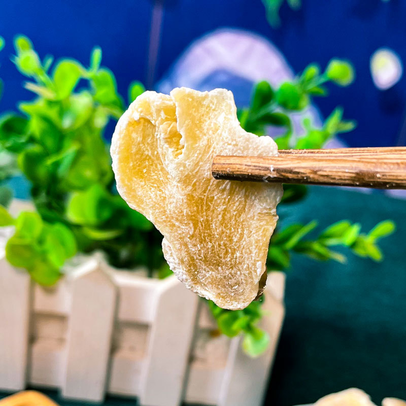 Jianglai Wuyou Yunnan Luoping Mountain Small Turmeric Edible Candied Ginger Slices Slightly Spicy Can Be Used as Snacks 250g