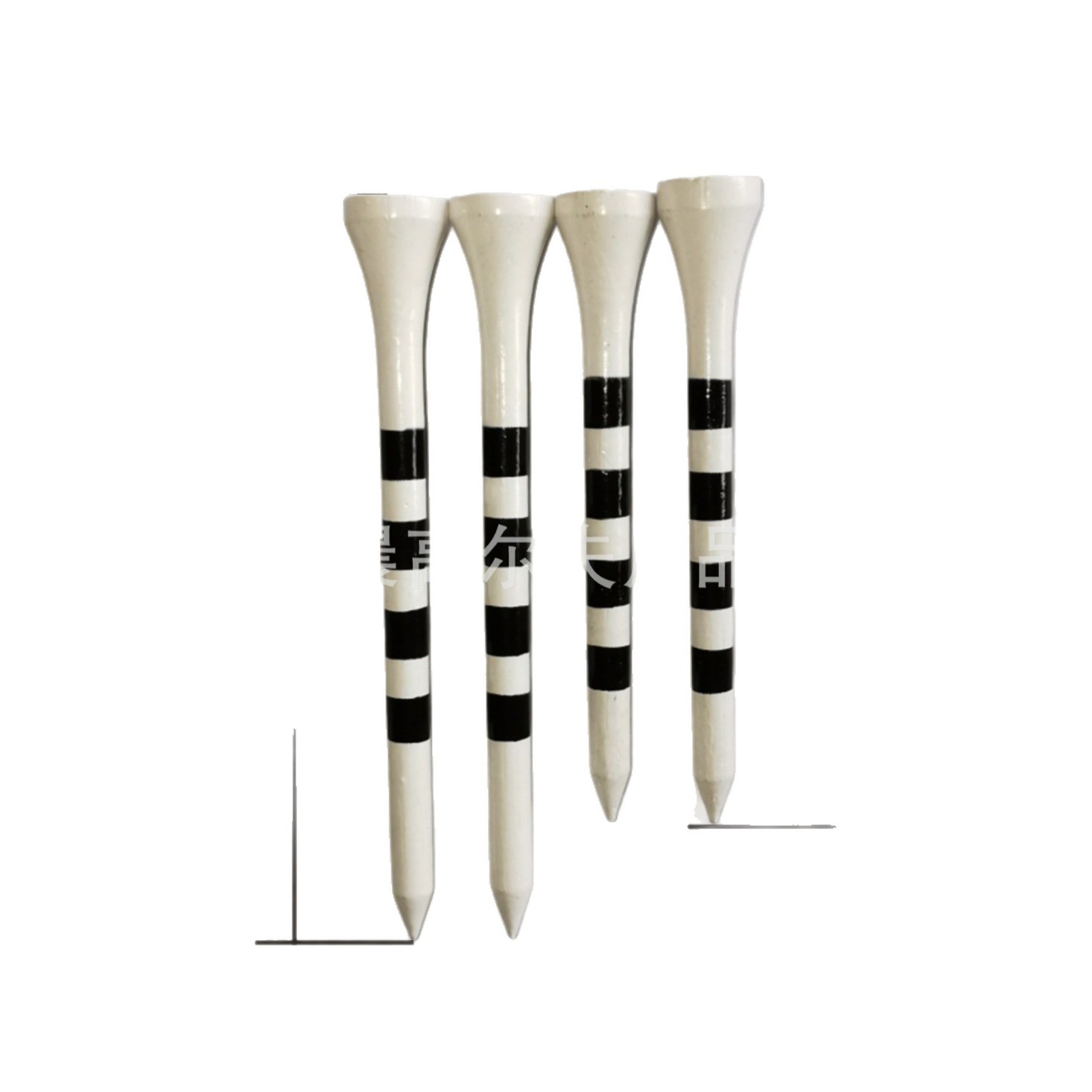 Cross-Border Hot-Selling Mixed-Color Outdoor Sports Golf Spikes 30 Iron Box Set Five-Color Mixed Wooden Spikes