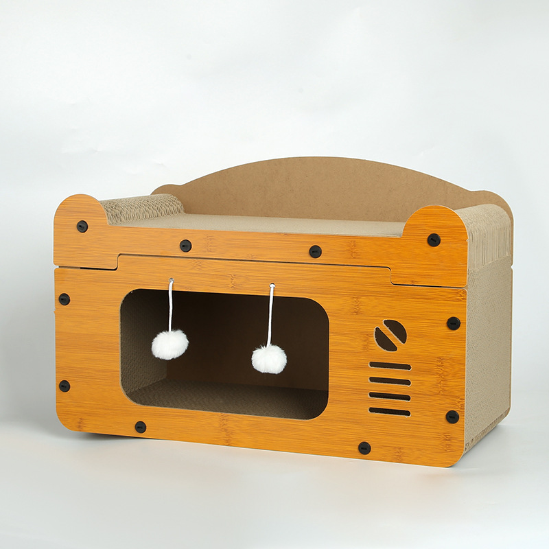 Cat Scratching Board, Wear-Resistant, Non-Shedding, Cat Claw Board, Cat Nest, All-In-One, Four-Season Universal Cat House, Sofa, Cat Anti-Scratch Toy