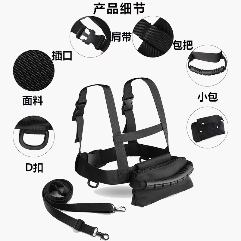 Ремень для обучения балансировке на лыжах, вспомогательный ремень безопасности для четырехколесного скейтборда, анти-падение, тракционный ремень для детей, тренировка на улице