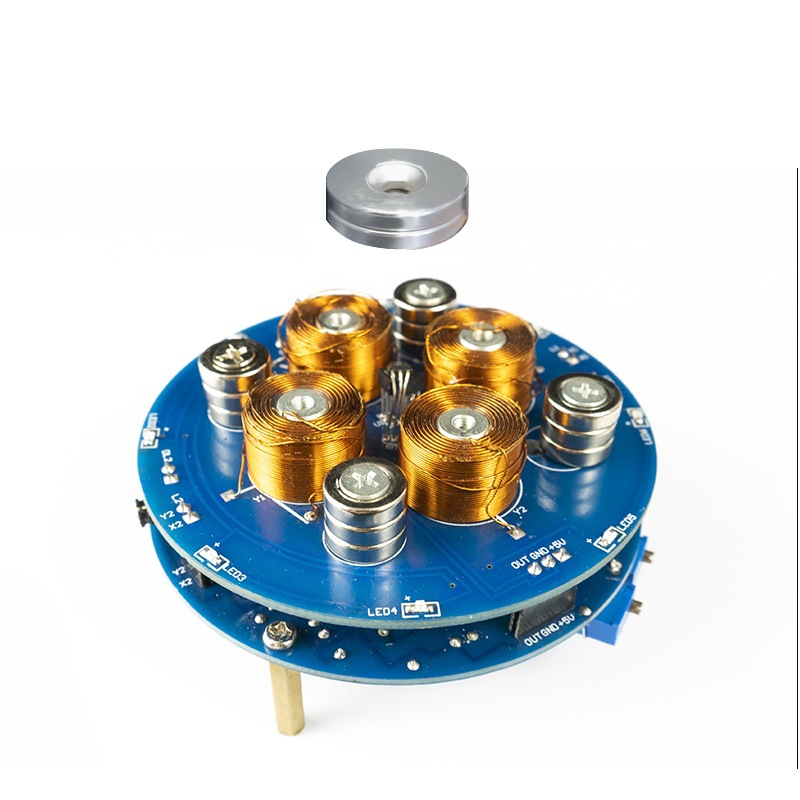 Magnetic levitation movement production experiment motherboard training coil electric board push-down module circuit board electric welding electrician
