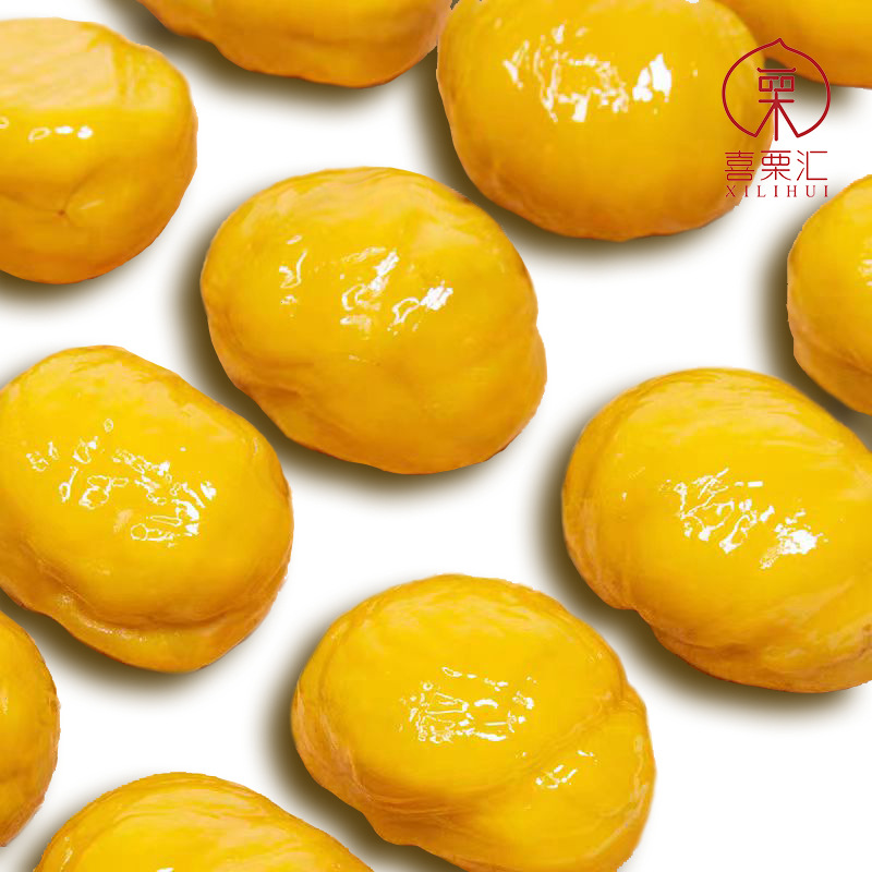 Oem Processing of Ready-To-Eat Chestnut Kernels with Different Gram Weights, Shelled and Cooked Chestnut Kernels, Nut Snacks, Shelled Sweet Chestnut Kernels