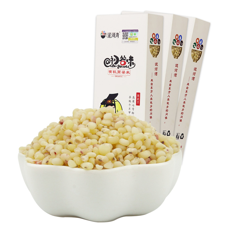 Nihewan Organic Sorghum Rice New Crop 400g Glutinous High-Quality Farm Coarse Grains Whole Grains Peeled Sorghum Rice