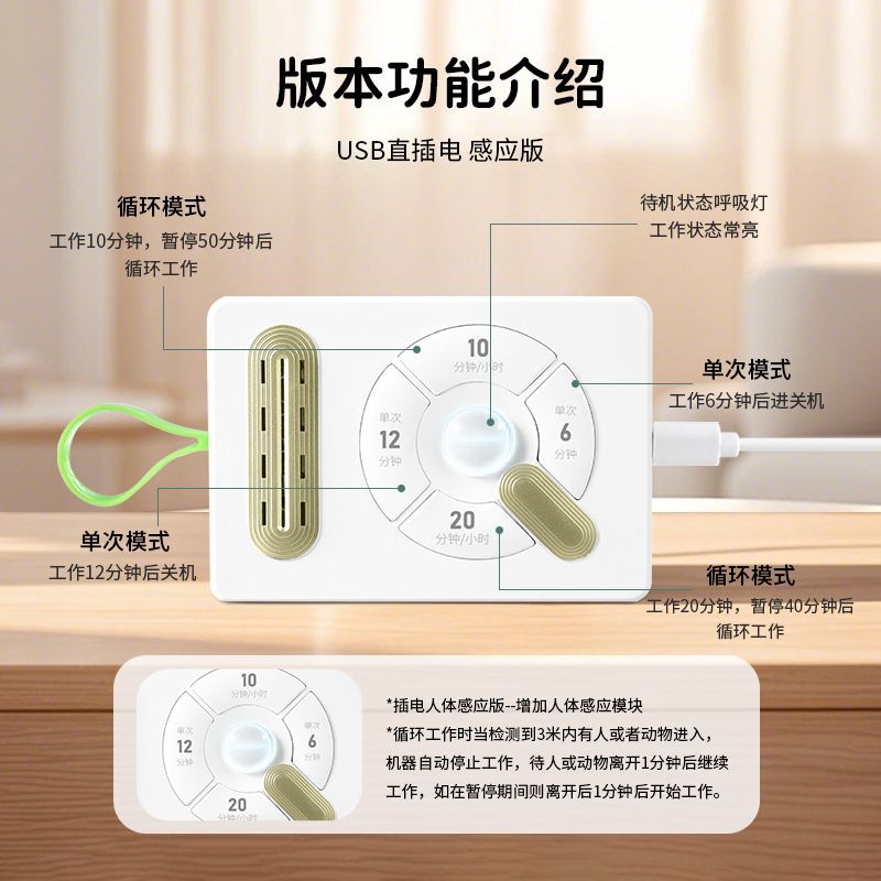 Intelligent Deodorizer, Pet Odor Removal, Sterilization and Deodorization Air Purifier, Household Negative Ion Disinfection Machine, Purifier