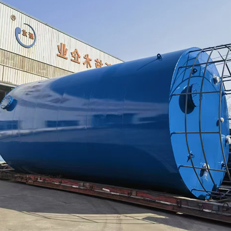 Large Steel-Plastic Lined Storage Tanks Directly from the Manufacturer Can Be Made to Size Upon Request, Industrial Steel-Plastic Lined Storage Tanks with Door-To-Door Delivery
