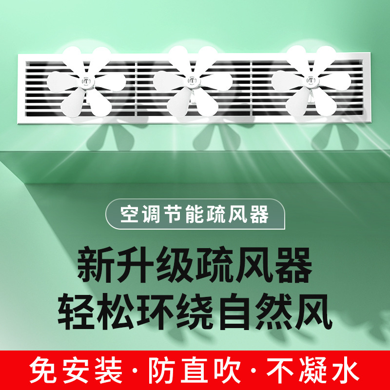 Защита от ветра для центрального кондиционера, защита от прямого потока, щиток для воздуховода, универсальная защита от ветра