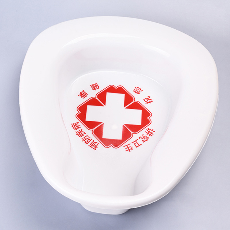 Wholesale Large-Capacity Portable Plastic Bedpan for Elderly Bedridden Individuals, Unisex Commode for Care