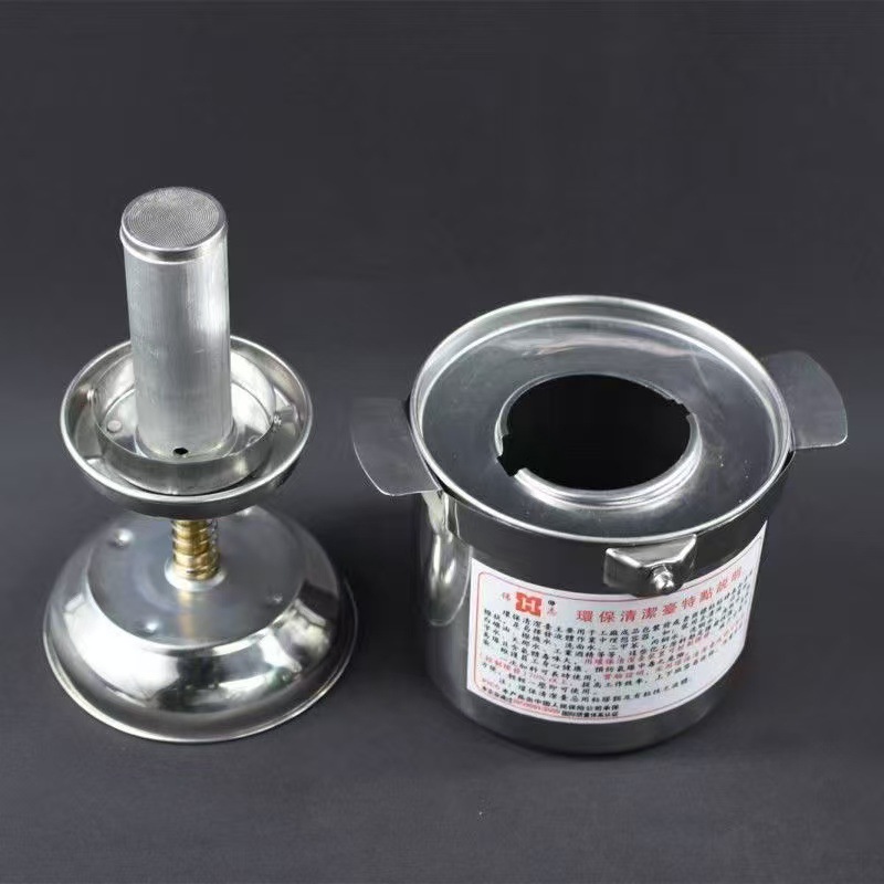 Environmental protection stainless steel cleaning table alcohol big small size press alcohol bottle wetting table alcohol pot factory outlet