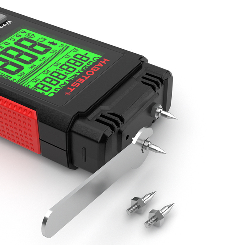 Habotest/Huabo Ht633 Wood Moisture Detector Paper Tester Wood Board Humidity Detection Moisture Meter