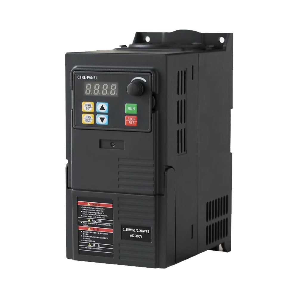Frequency Converter Three-Phase 380V Single-Phase 220V Fan Water Pump Motor Speed Controller Heavy-Duty Vector 1.5 Manufacturer 2.2Kw