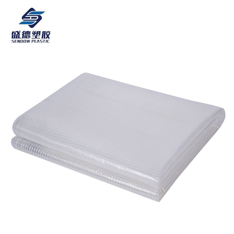 Pe Mesh Cloth Cross-Border Greenhouse Flower Room Insulation Cloth Foreign Trade Wholesale Windproof and Rainproof Insulation Cover Transparent Mesh Tarpaulin
