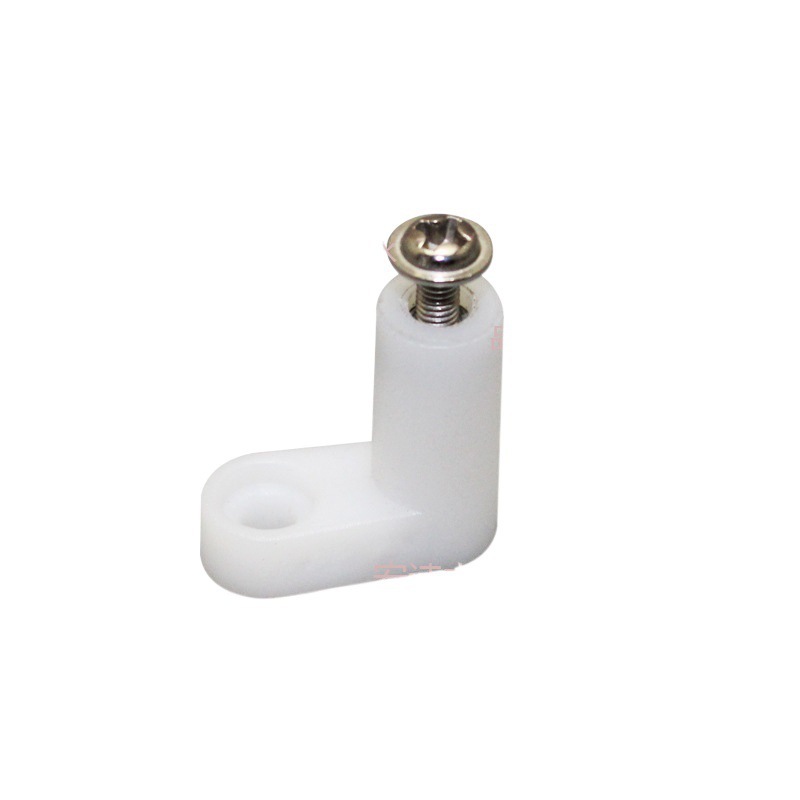 Shelf Chassis Motherboard Plastic L-Foot Computer Motherboard Fixed Insulating Plastic Bracket L-Foot 7-Shaped Fixed Foot Pad