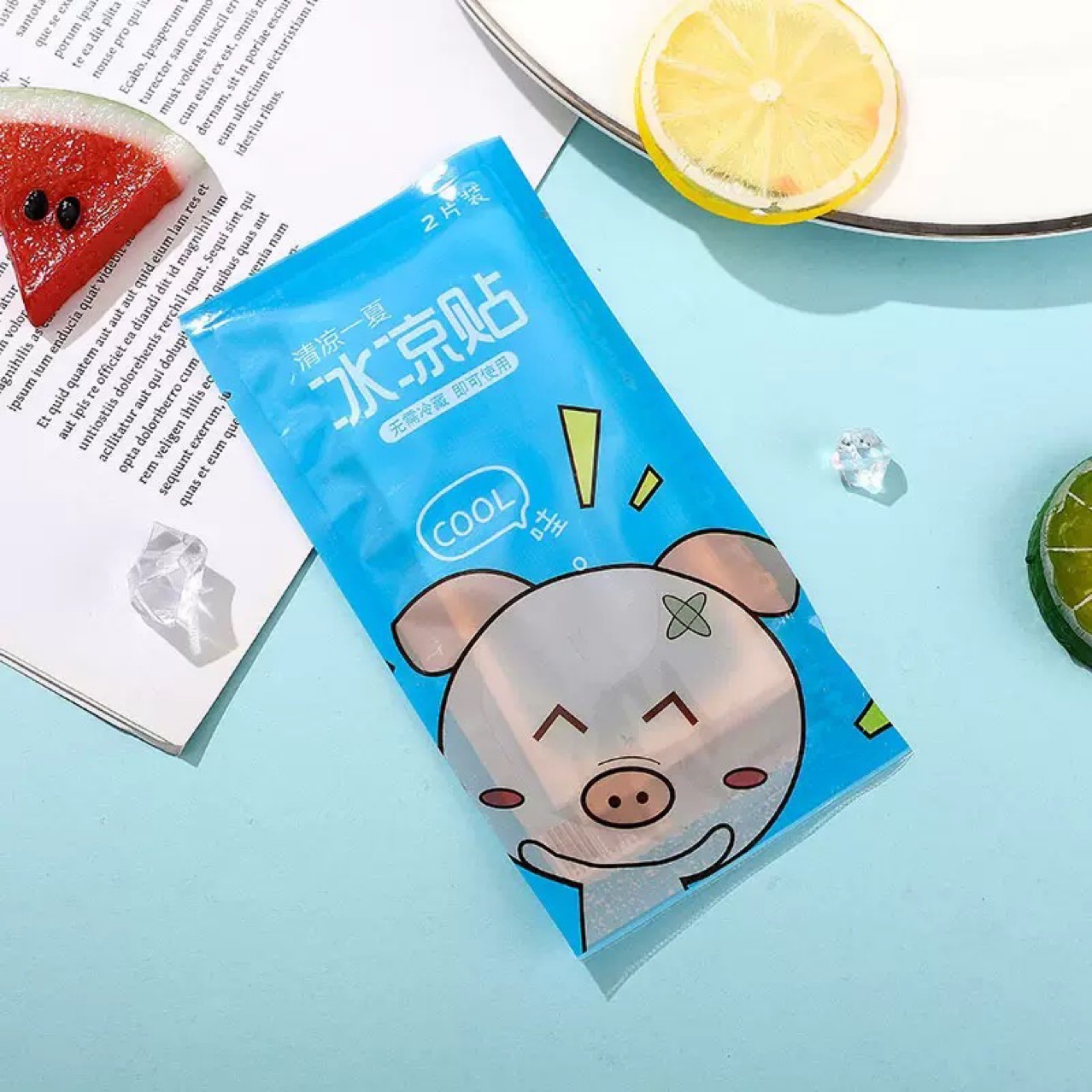 Summer Cooling Patch, Cooling and Antipyretic Patch, Student Military Training Cooling Patch, Class Ice Patch, Mobile Phone Cooling Patch