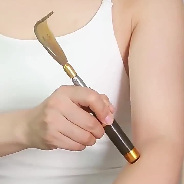 New Magnetic Therapy High-End Retractable Horn Itch Scratcher, Popular Multifunctional Back Scratcher, No Need to Ask for Help, Old Man's Joy
