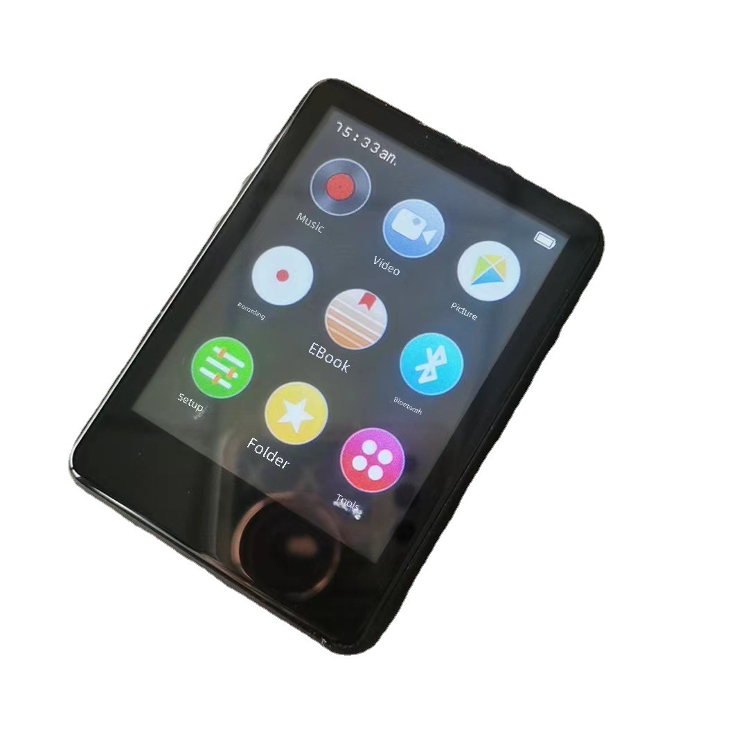 2.8-Inch 16g Full Screen Bluetooth External Mp3 Portable Music Player E-Book Metal Shell Mp4