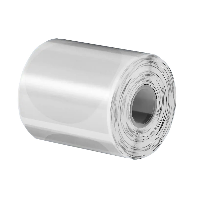 Thermal label paper for Phomemo M110 adhesive round transparent thermal printing paper 50*50mm