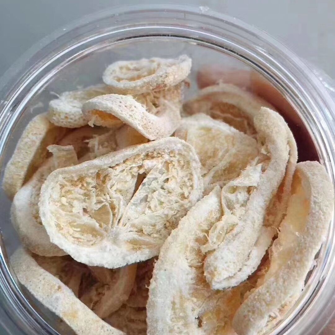 Canned Dried Lemon Slices Ready-To-Eat Lemon Slices from Chaoshan, Salty Lemon Slices, Can Be Soaked in Water, Candied Fruit, Canned Small Green Lemons, Ready to Open